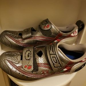 Sidi carbon T3 triathlon shoes size 41